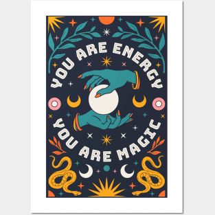 You Are Energy Posters and Art